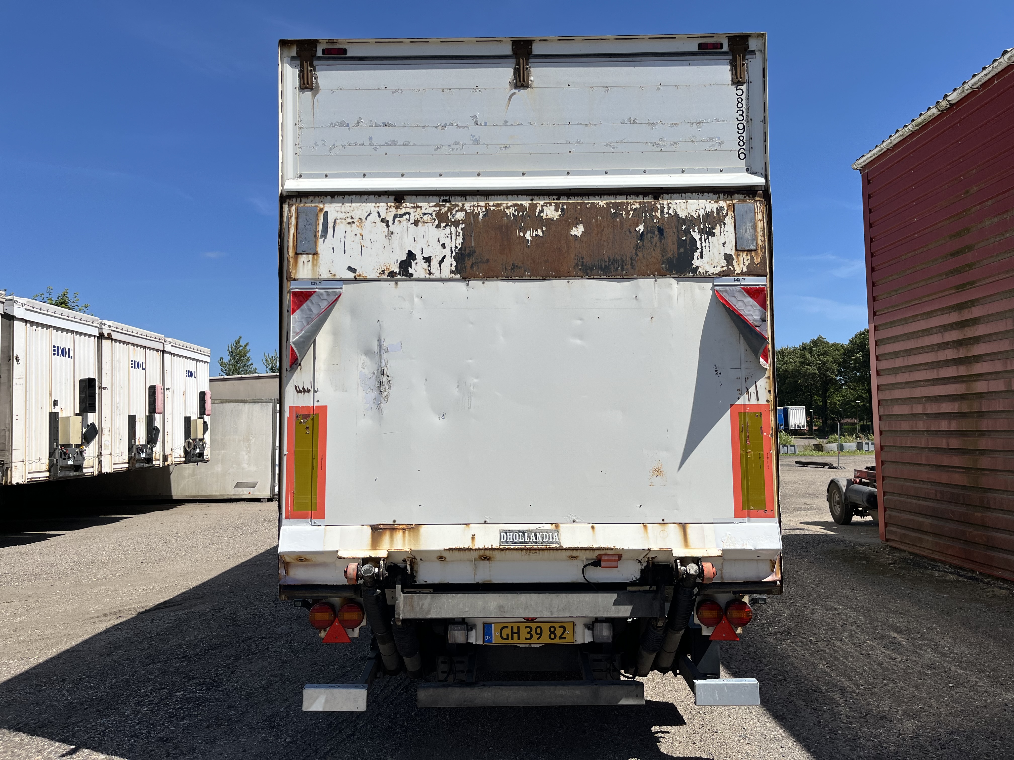 Krone Boks trailer m. lift