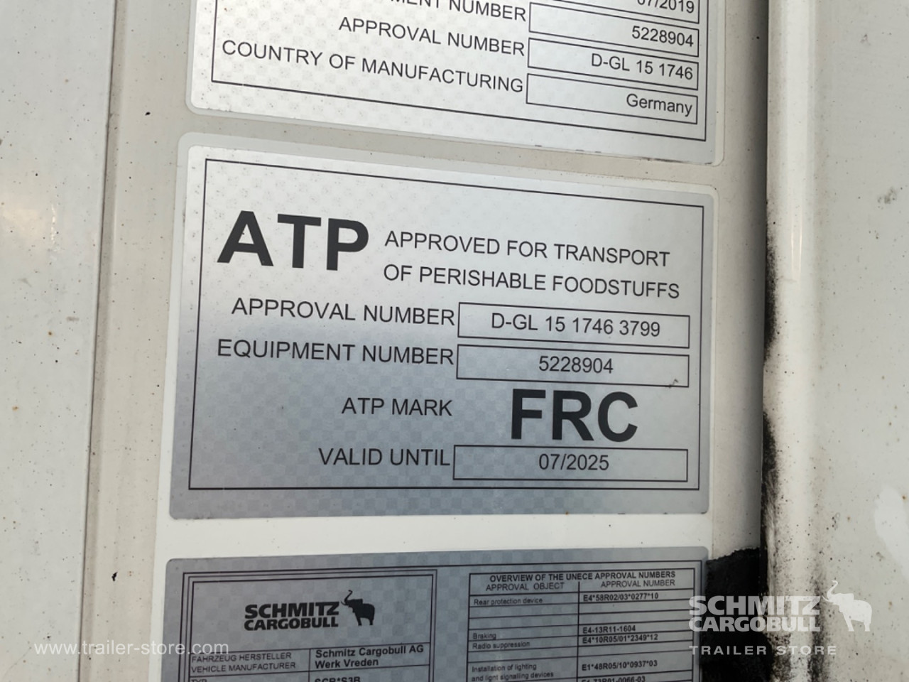 Schmitz Semi Reefer Standard Dobbeltdækk
