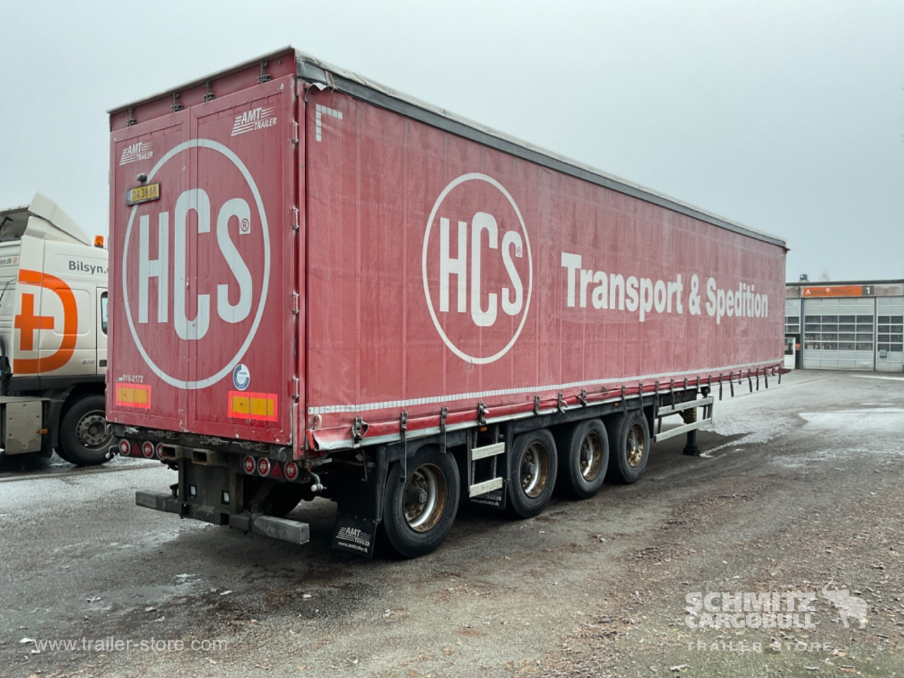 Semi Curtainsider Standard Holder til gaffeltruck