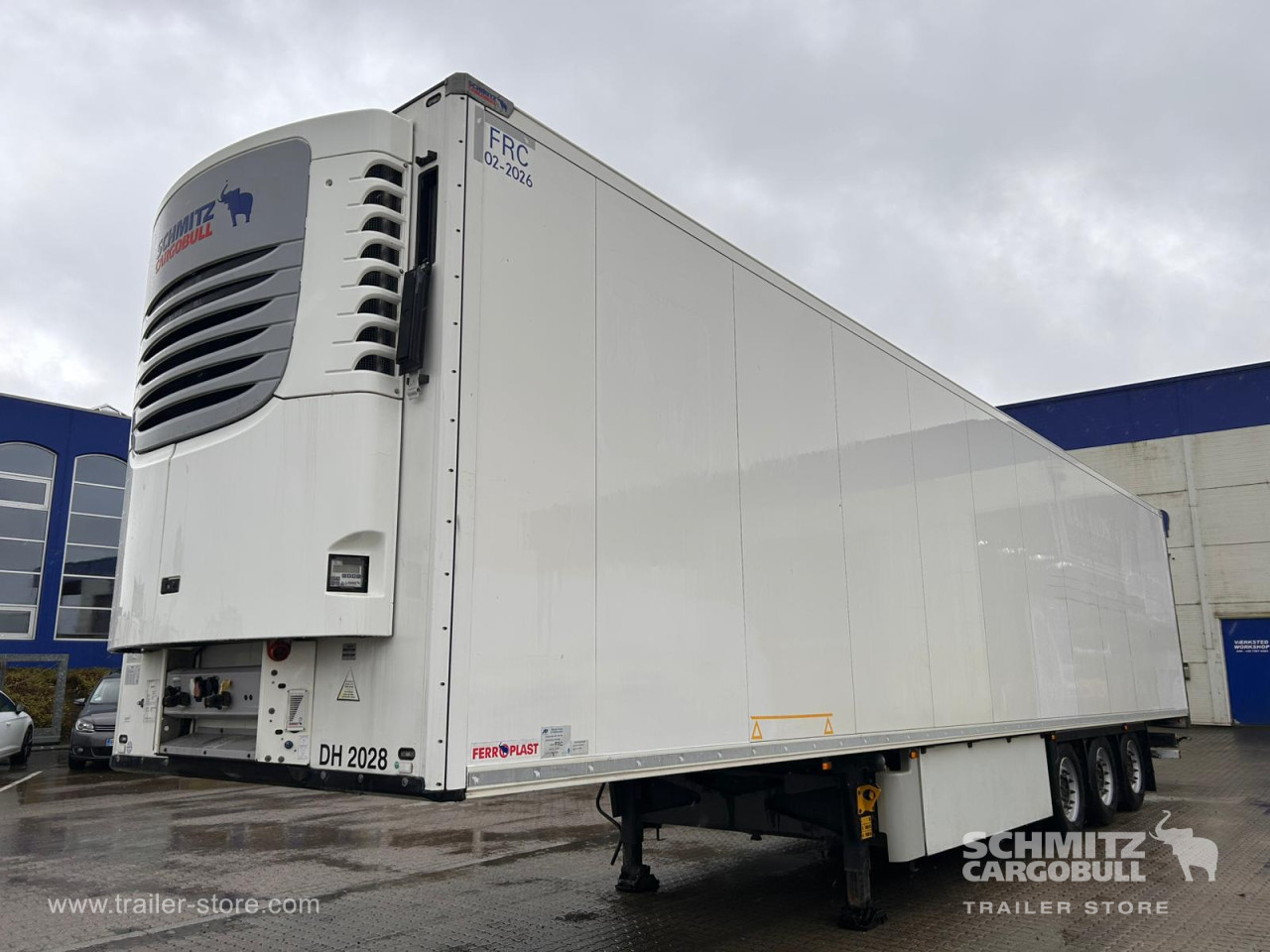 Schmitz Semi Reefer Meat hanging system