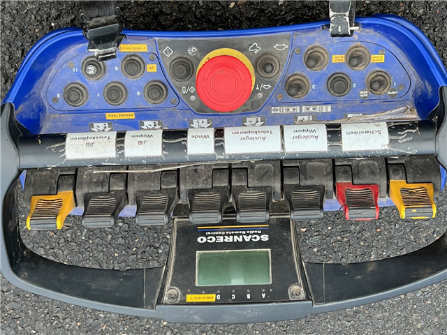 Jekko Minikran SPX527 med spil, fly-jib og glasmanipulator