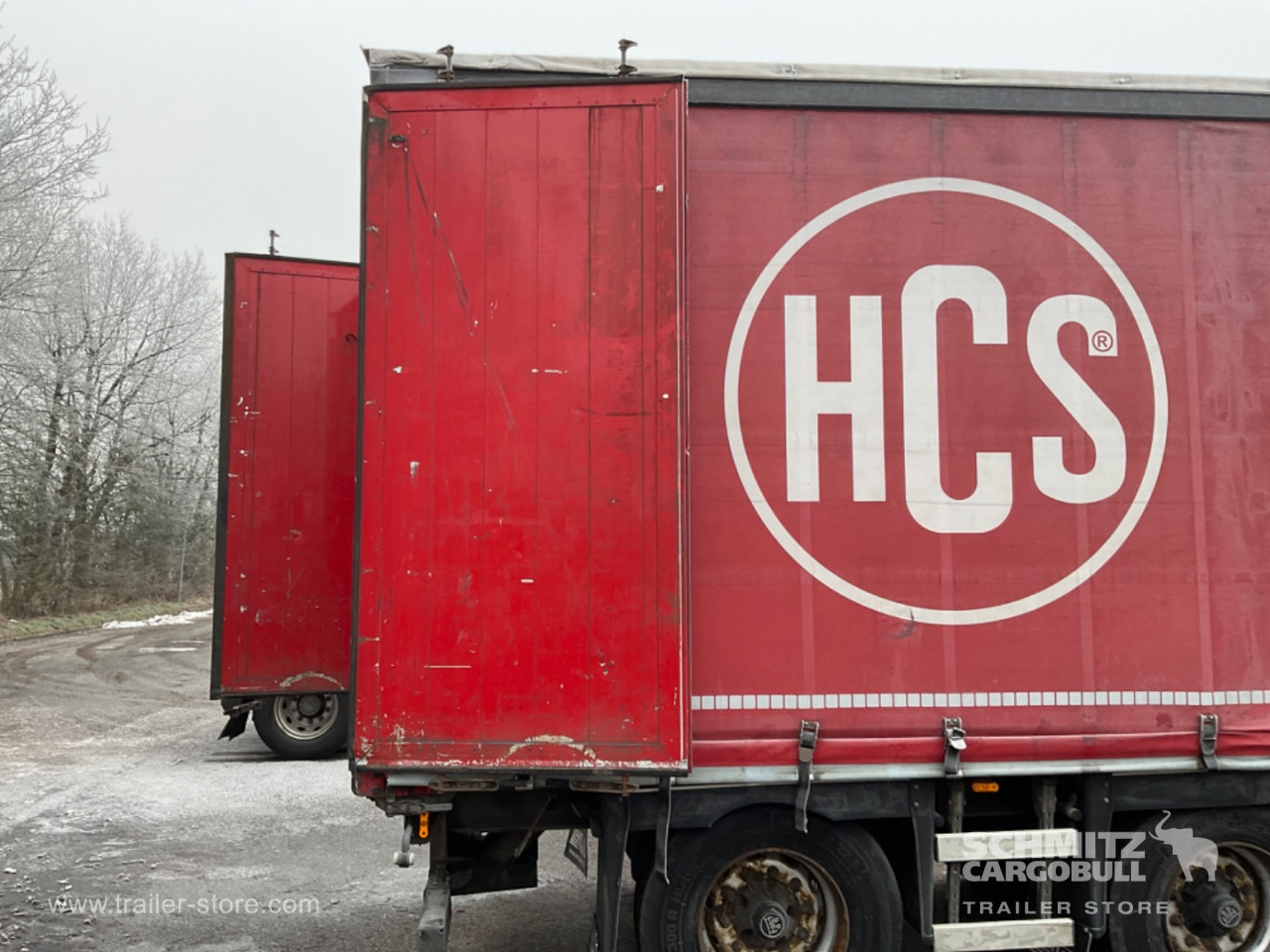 Semi Curtainsider Standard Holder til gaffeltruck