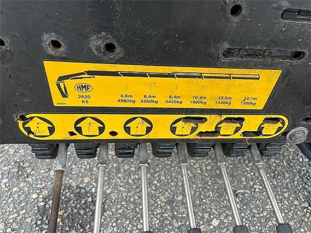 Volvo FM500 8x4*4 Hejs / Kran HMF 2620 K-5