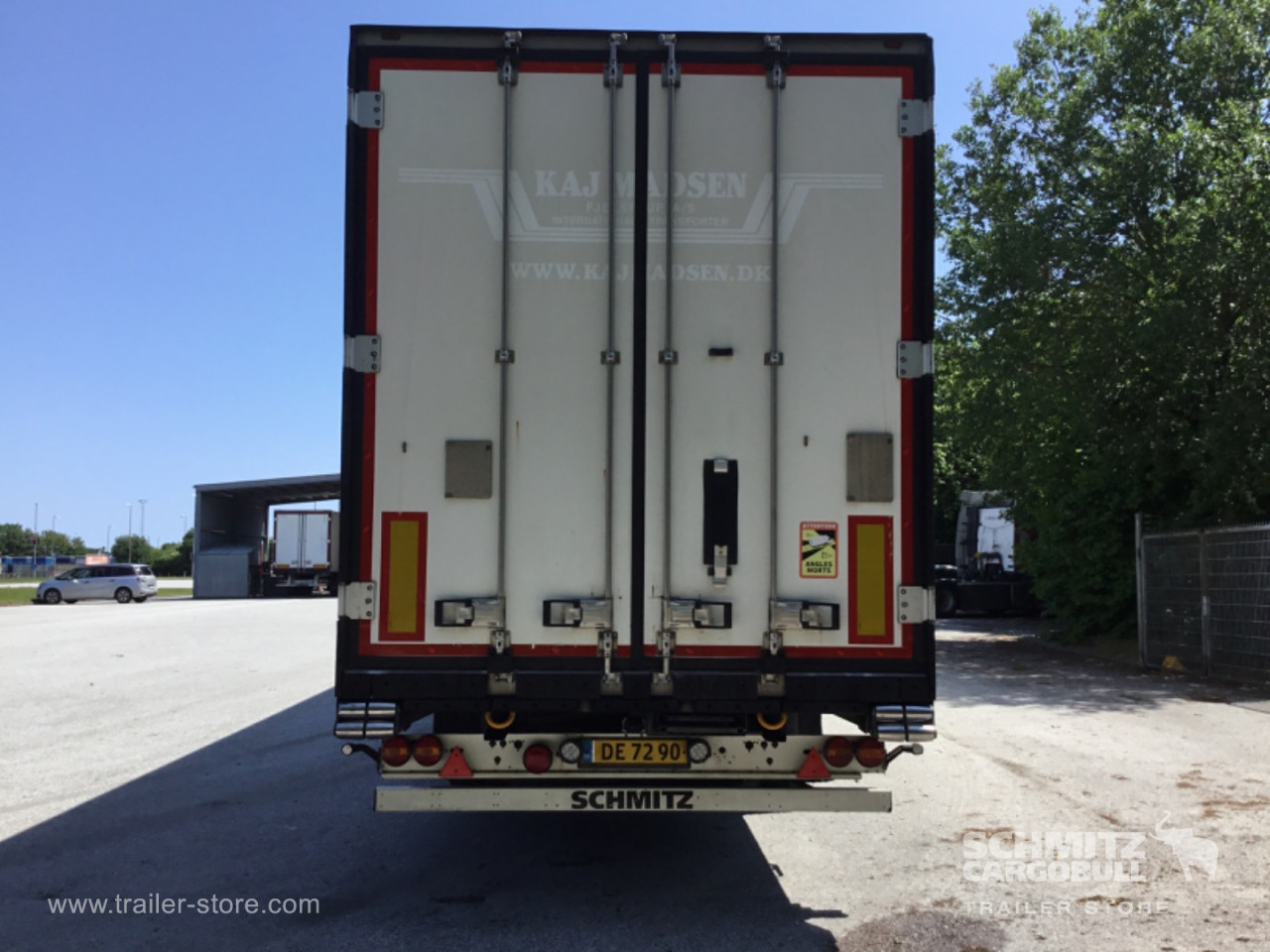 Schmitz Semi Reefer Meat hanging system