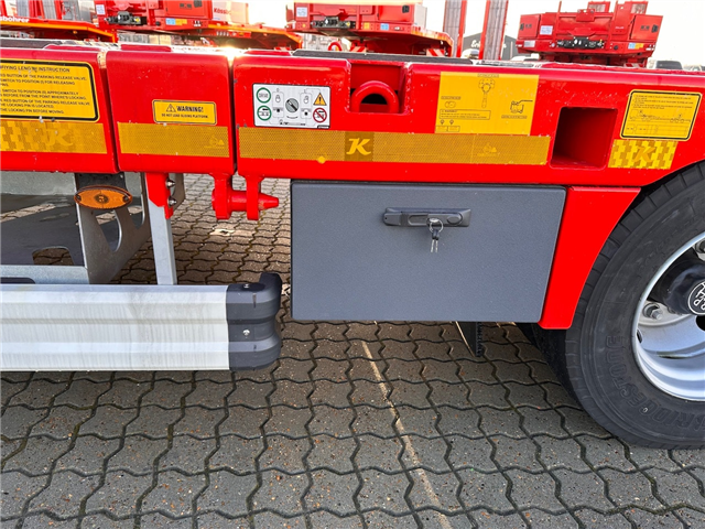 Kässbohrer SLA HS-3, udtrækkelig Maskintrailer