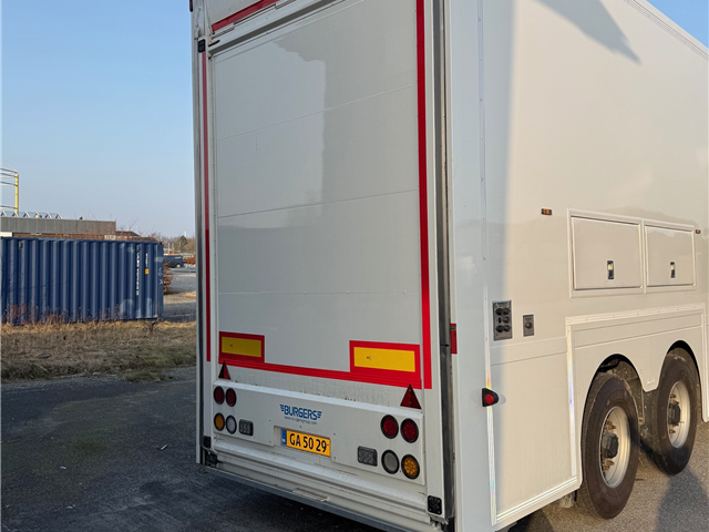 Burgers 54 Pallers City Dobbeltdækker Trailer - Korttidsleje Tilbydes,