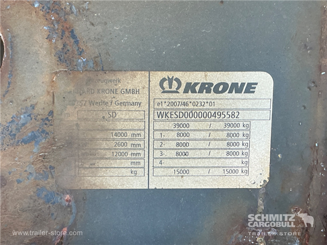 Krone Semi Dryfreight Standard Lift