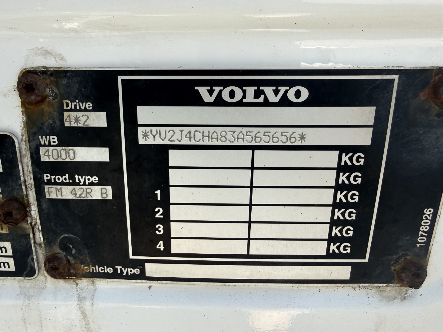 Volvo FM9/260 4x2 12.865 l. ADR