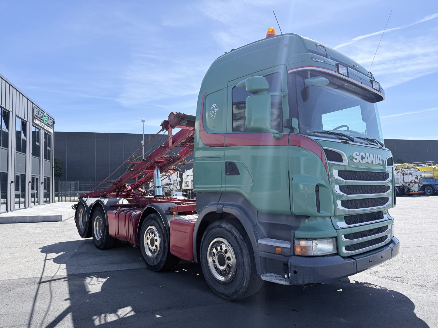 Scania R500 8x2 HNA wirehejs CR19 Highline Euro 5
