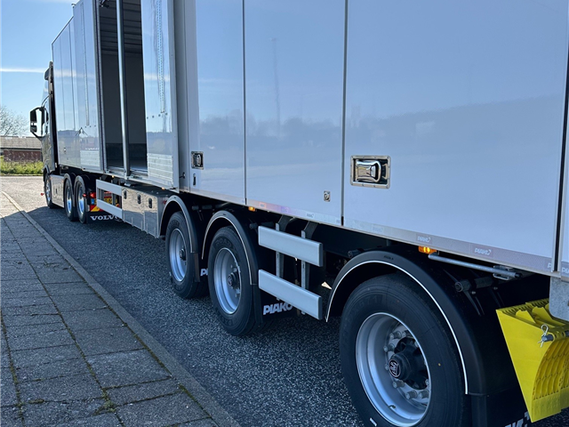 Piako - EMS1/EMS2 - Bokstrailer med Fuld Sideåbning - VBG træk og Dolly Sælges.