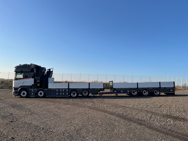 Scania R730 8X2 PALFINGER PK65002 - m Kærre