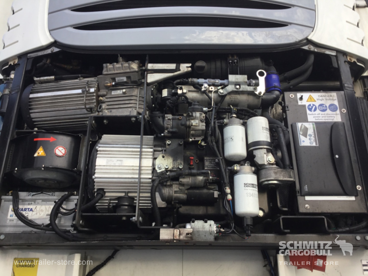 Schmitz Semi Reefer Meat hanging system