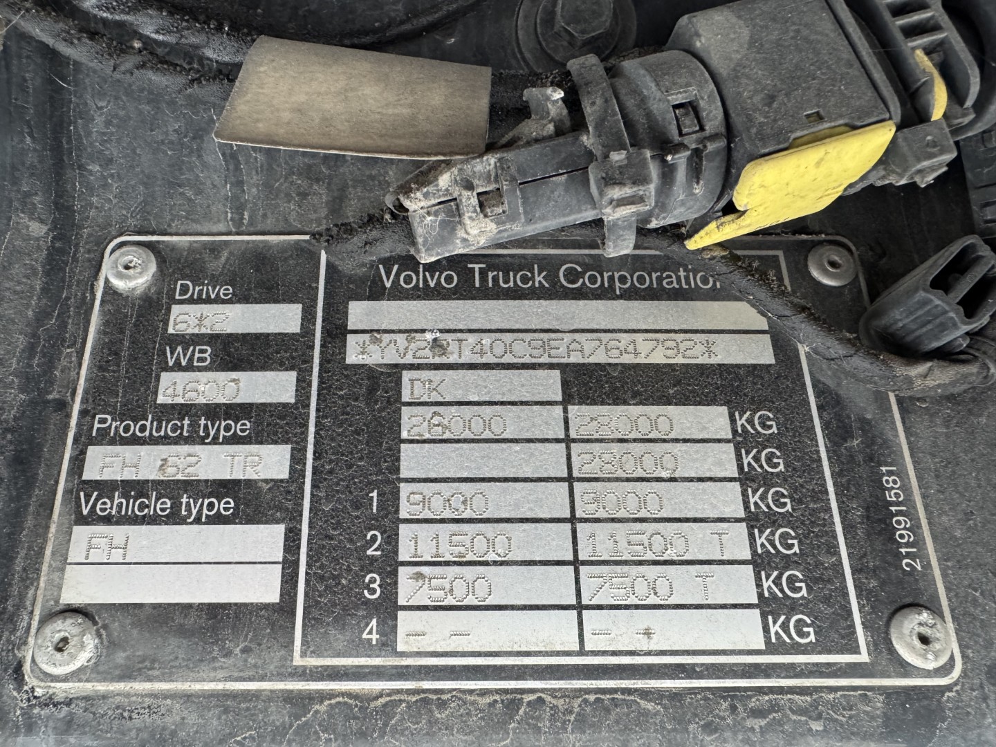 Volvo FH500 6x2*4 Hiab 262 EP-5 Euro 6