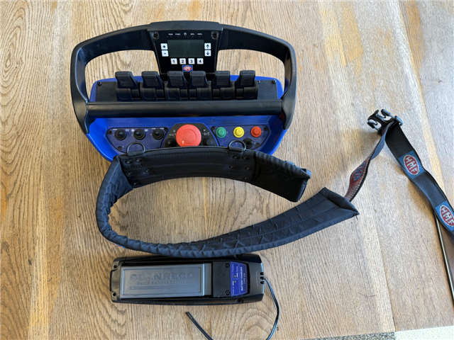 HMF 1820 K4 Fjernbetjening Kran