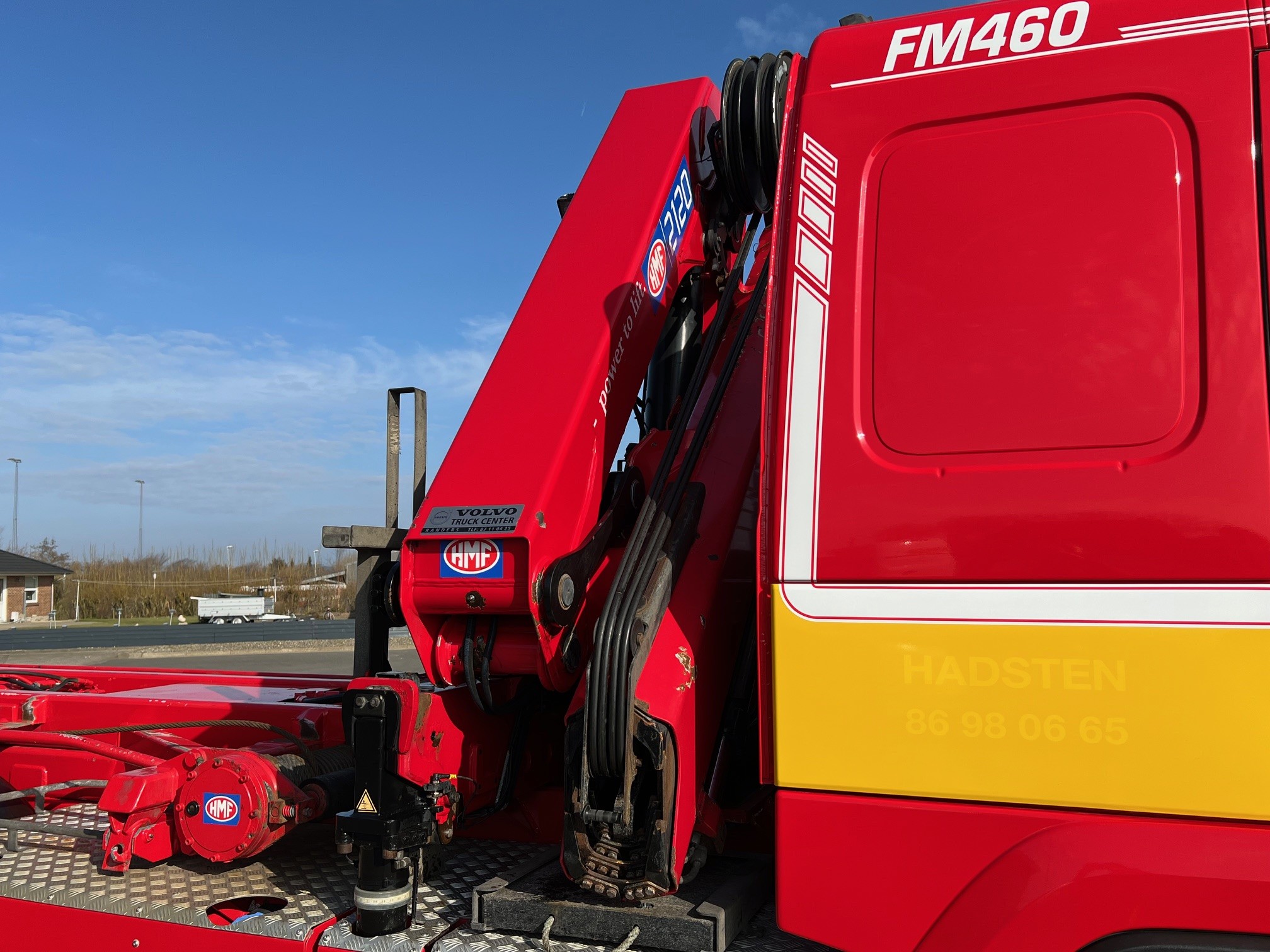 Volvo FM460 8X2*6 HMF 2120 Kran og hejs