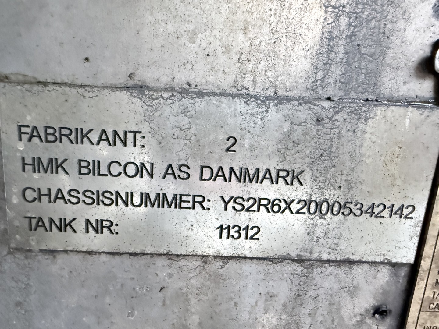 Scania R620 6x2 Topline HMK Bilcon 19.000 L ADR Tank