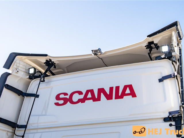 Scania R580 A6x2NB m. Hydraulik