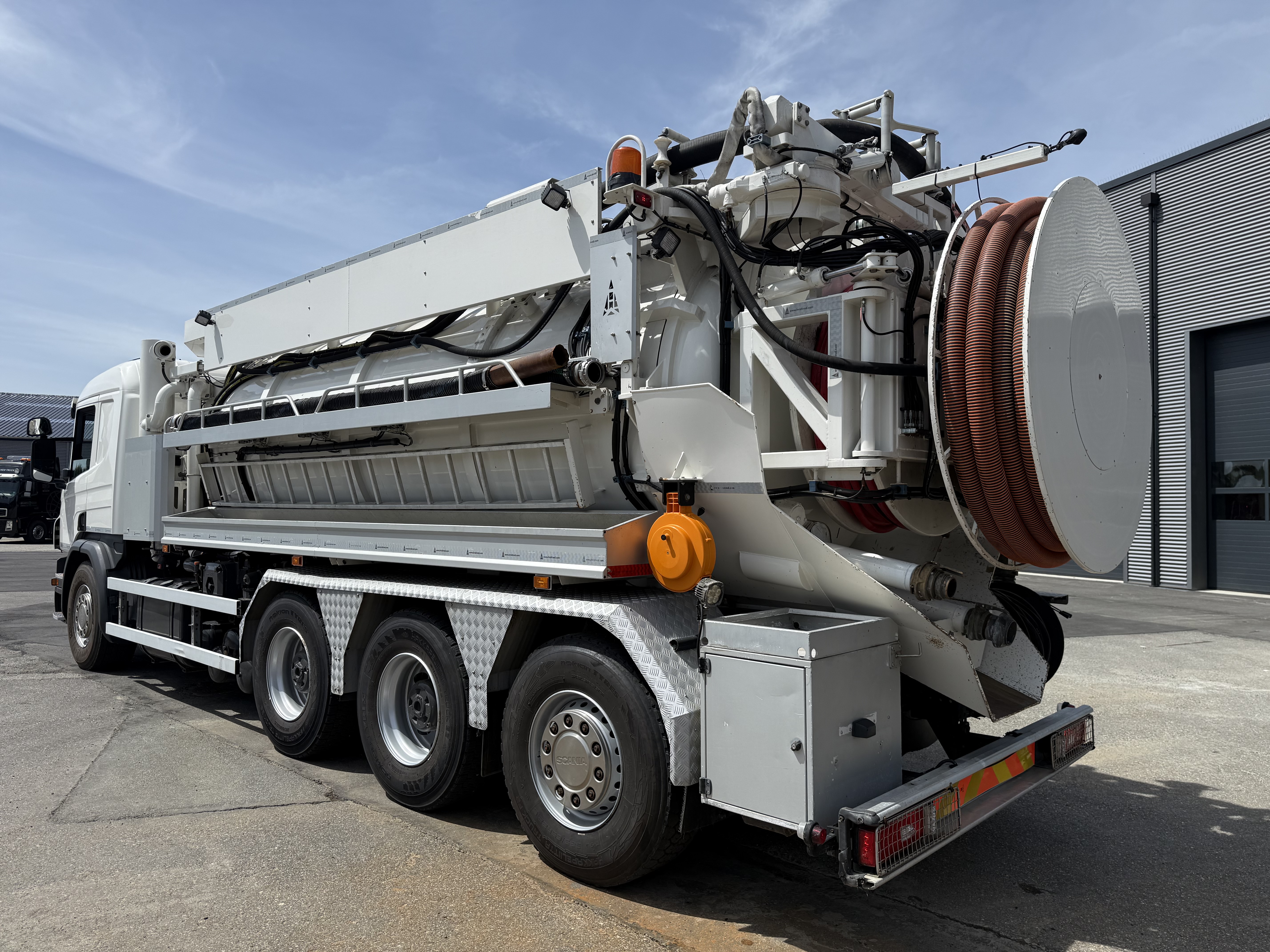 Scania P450 8x4*4 Hvidtved Larsen FlexLine 412 PED Euro 6