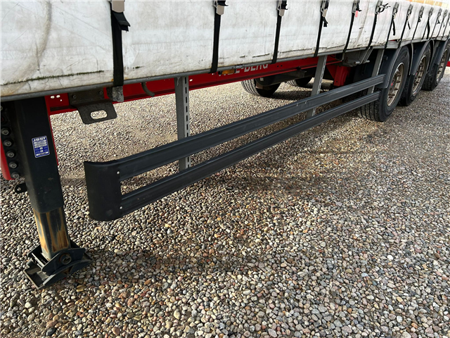 Kelberg 3 aks. gardintrailer m. truckbeslag