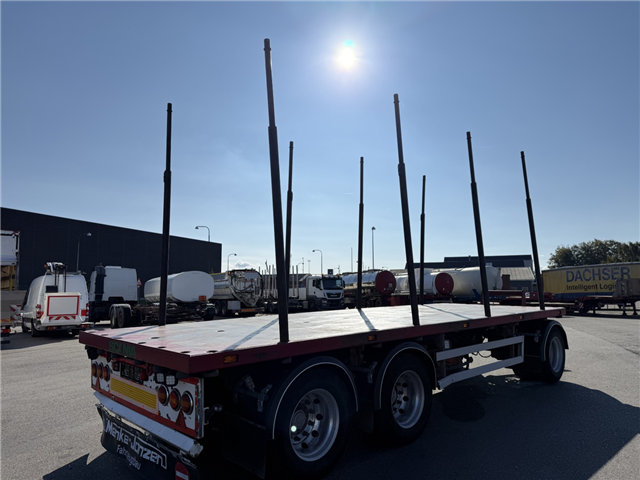 Menke -Janzen 3 akslet 24 t. Trætransport