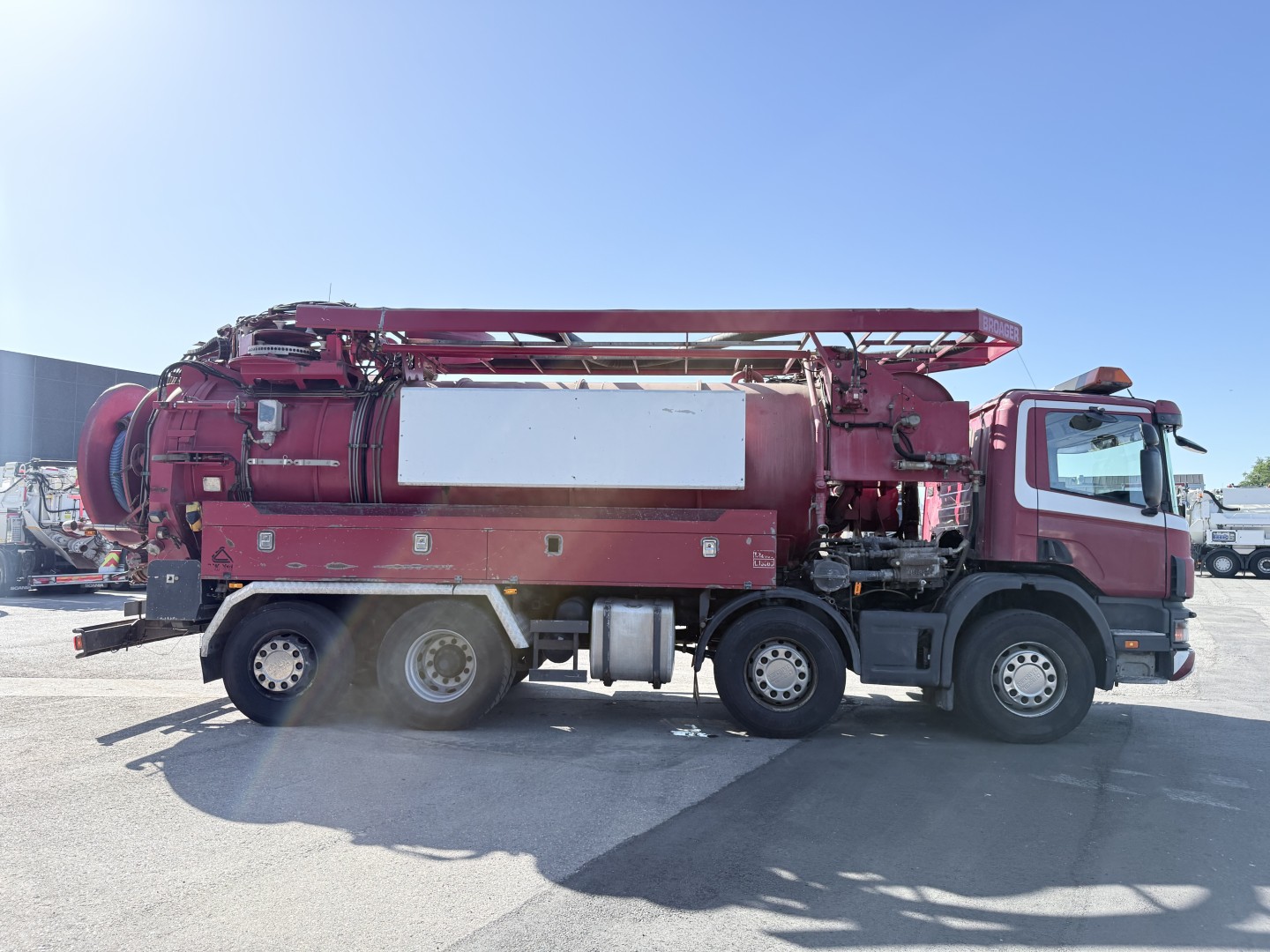 Scania 114G 380 8x2*6 Assmann 13,4 m3 PED Slamsuger