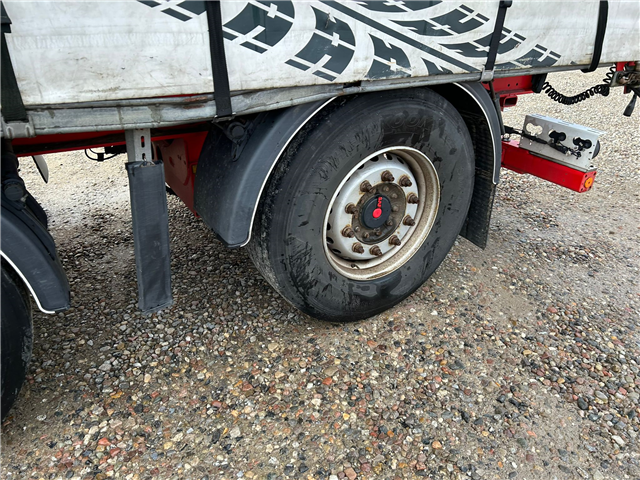 Kelberg 3 aks. gardintrailer m. truckbeslag