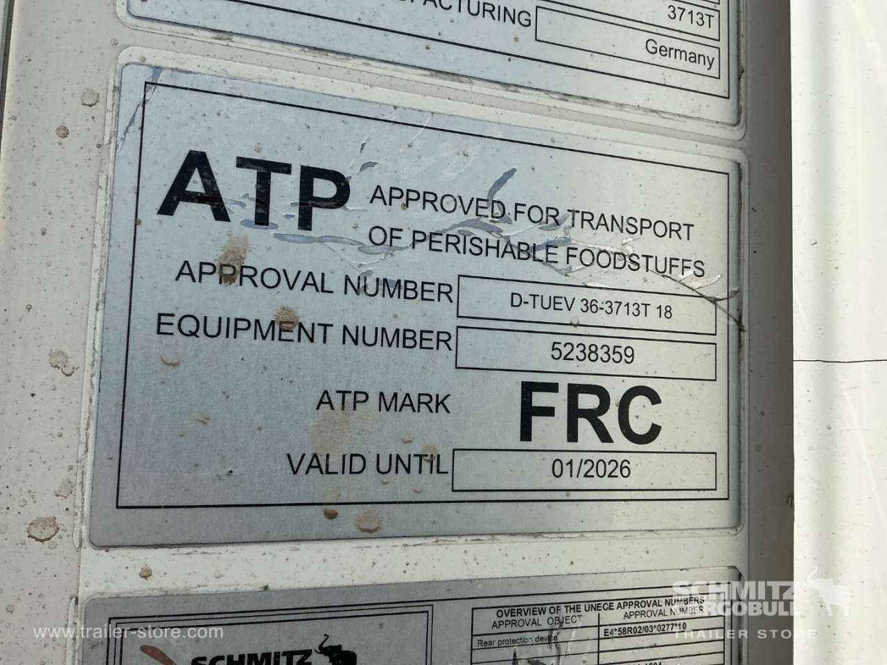 Schmitz Auflieger Tiefkühlkoffer Multitemp Dobbeltdækk