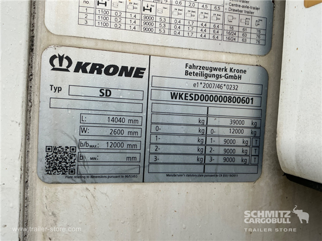 Krone Semi Reefer Standard
