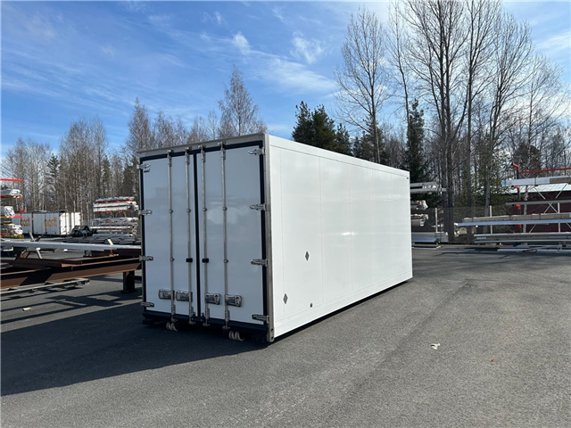 Piako Hejselads - Fragtopbygning med fuld sideåbning og fuld pallebredde.