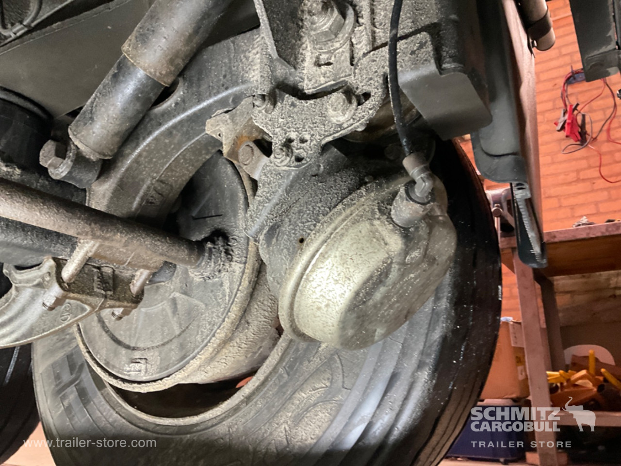 Semi Curtainsider Standard Holder til gaffeltruck