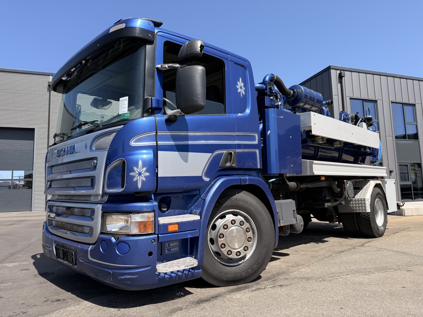 Scania P310 4x2 Hvidtved Larsen Flexline 207
