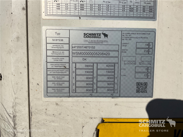 Schmitz Semi Reefer Standard Dobbeltdækk