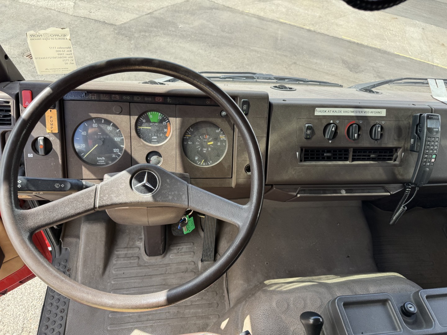 Mercedes 1117 4x2 Autosprøjte / Brandbil