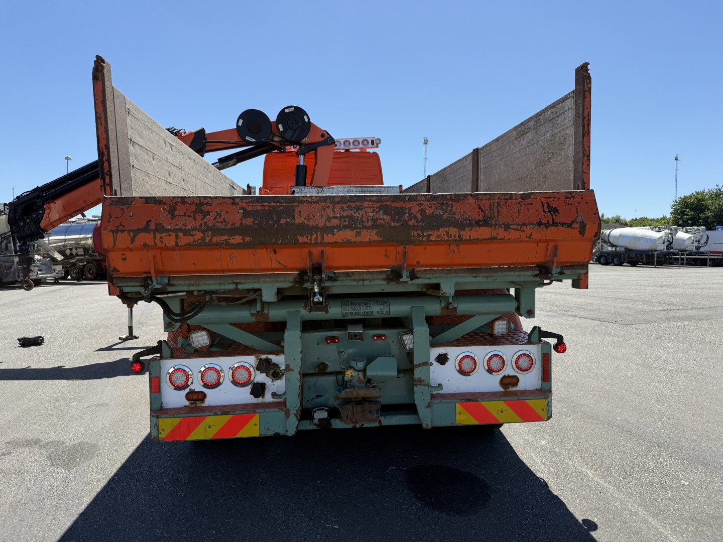 Volvo FM500 8x2*6 HMF 2620 K5 Pendel Tip