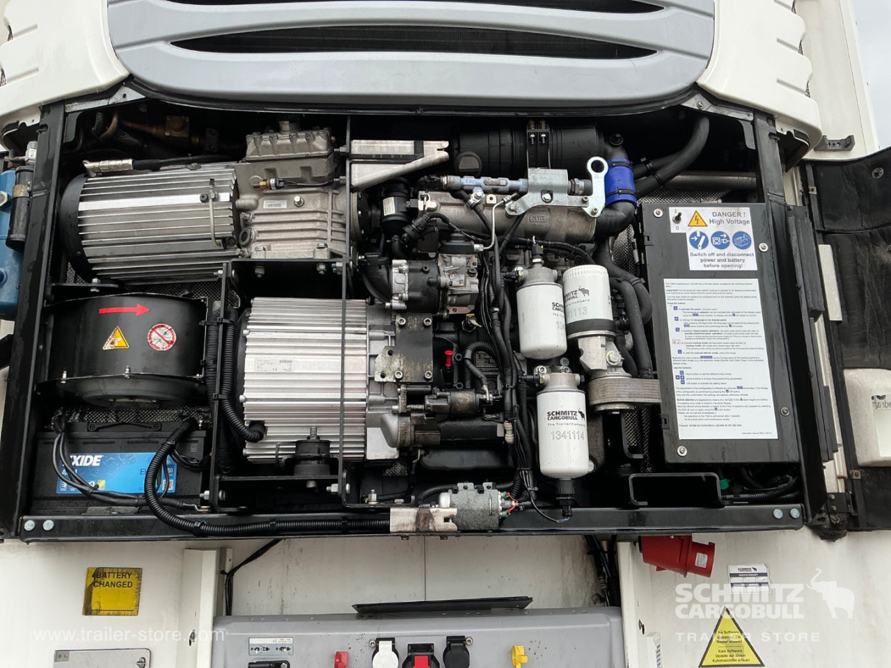 Schmitz Semi Reefer Meat hanging system