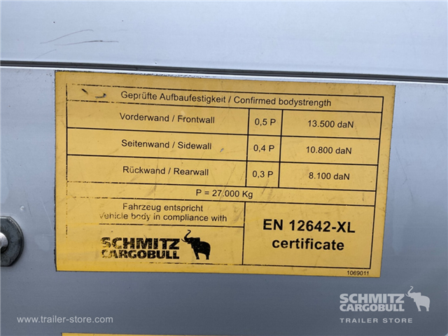 Schmitz Semi Curtainsider Standard Holder til gaffeltruck