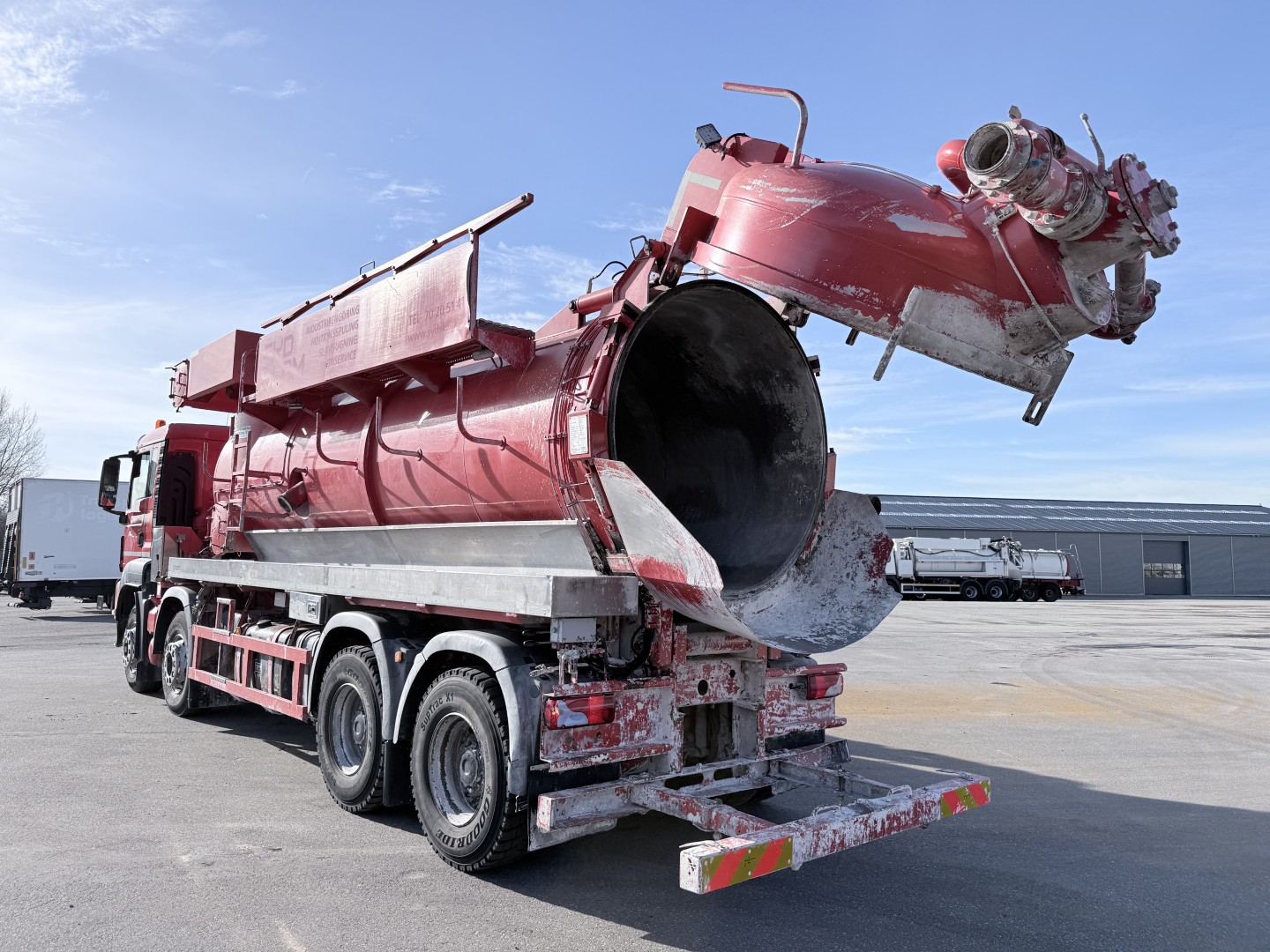 MAN TGS 41.400 8X4 BB Naaktgeboren VP-8000 - 14.000 L