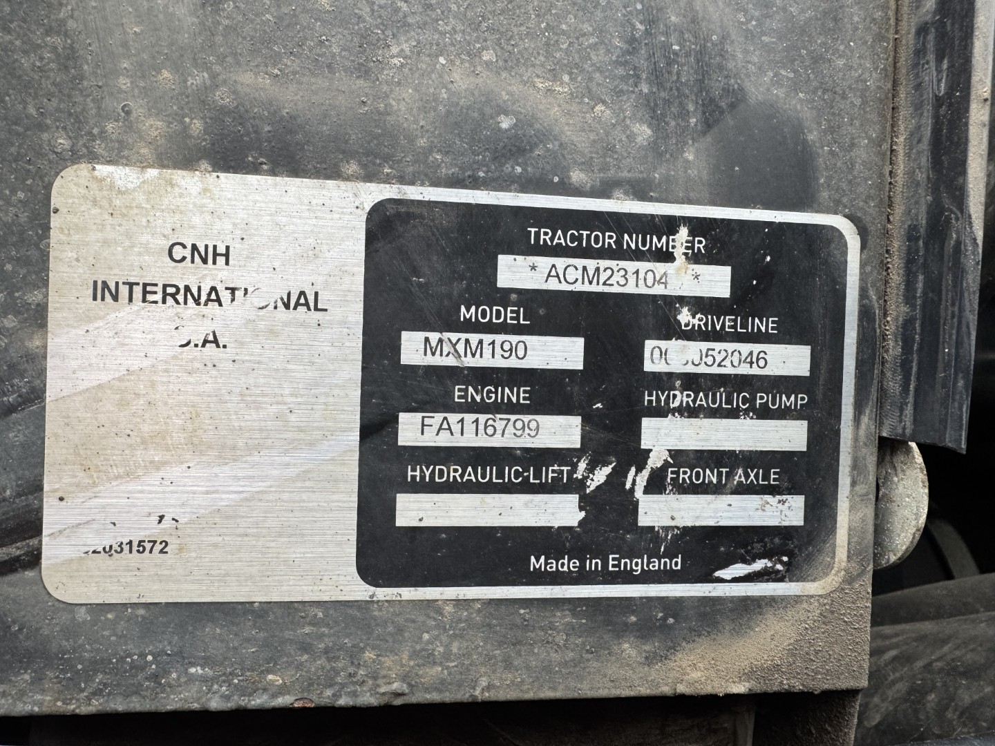 Case MXM190 - Samson Slamsugervogn 8000 L