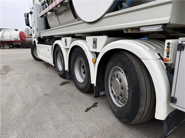 Scania G500 8x4*4 Bucher Recycler 414