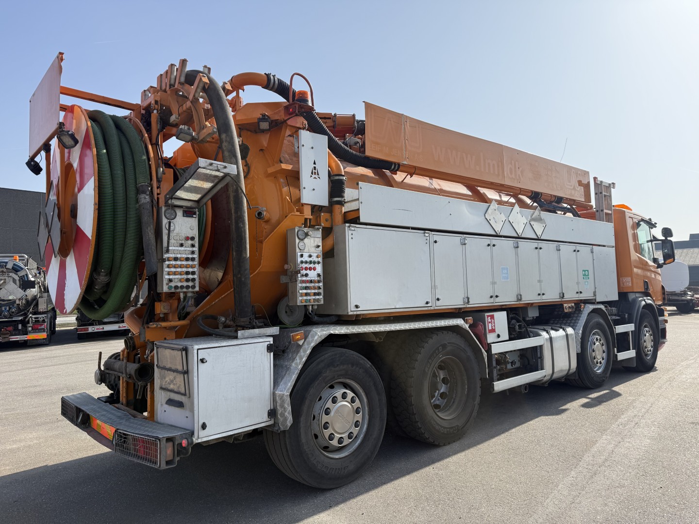 Scania P380 8x2*6 Hvidtved Larsen Flexline 414