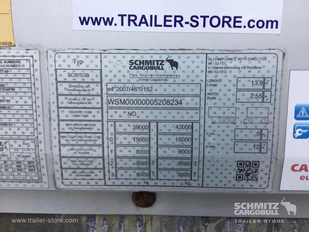 Schmitz Semi Dryfreight Standard