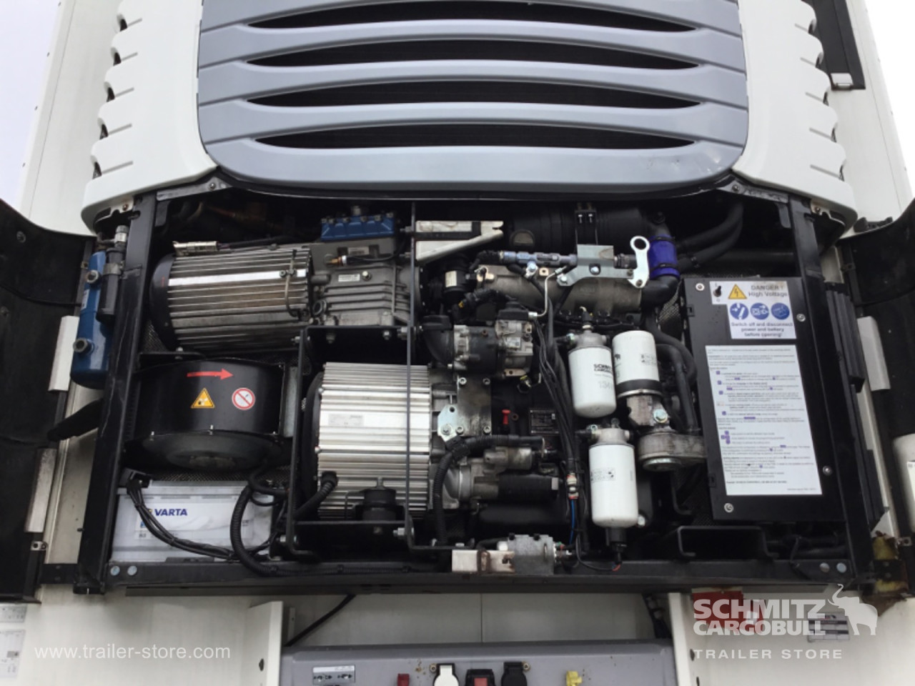 Schmitz Semi Reefer Meat hanging system