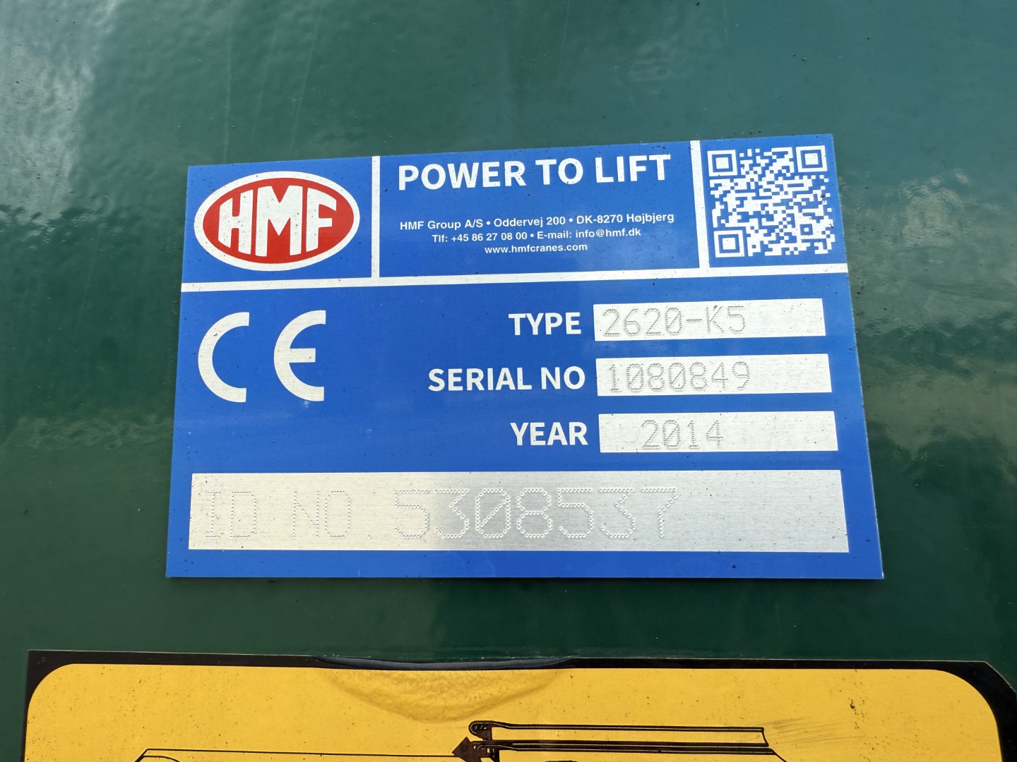 Volvo FM500 8x4*4 Hejs / Kran HMF 2620 K-5