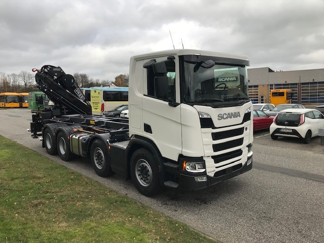 Scania R540 B8X4 med tandemløft