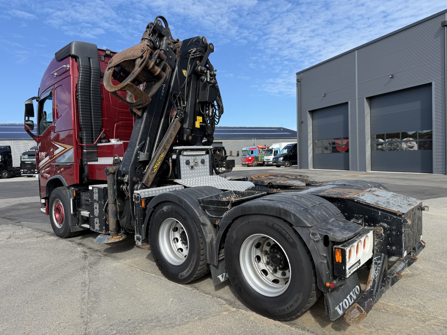 Volvo FH540 6x4 Palfinger Epsilon Z092S Skovkran