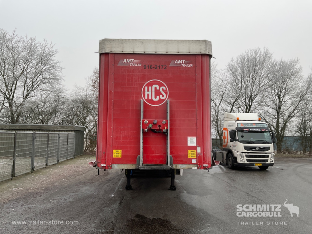 Semi Curtainsider Standard Holder til gaffeltruck