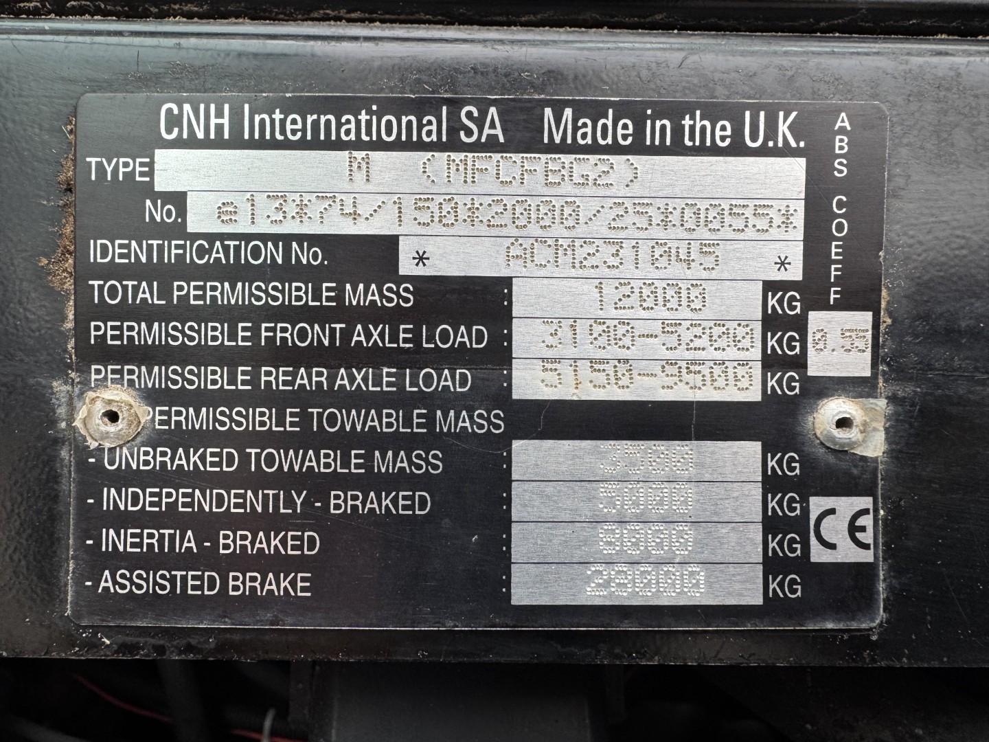 Case MXM190 - Samson Slamsugervogn 8000 L