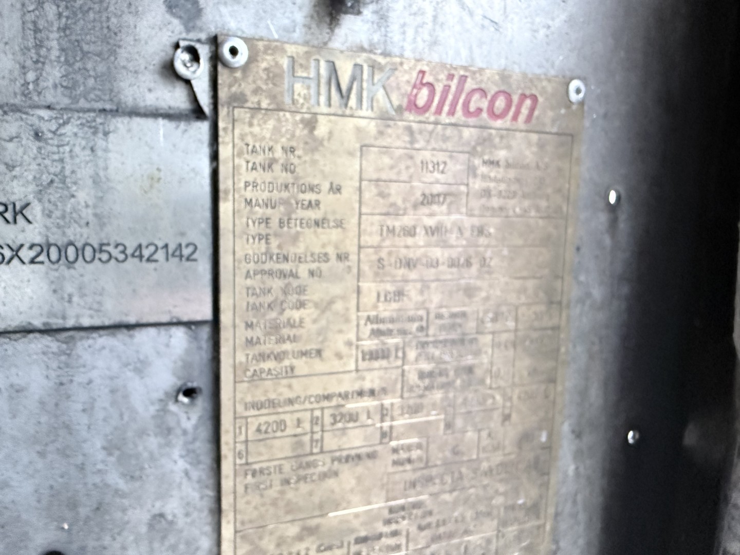 Scania R620 6x2 Topline HMK Bilcon 19.000 L ADR Tank