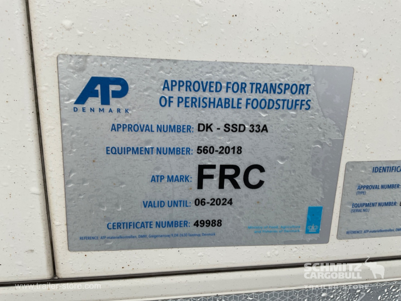 Schmitz Semi Reefer Standard Dobbeltdækk
