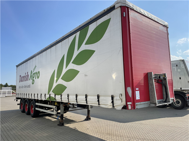 AMT Gardintrailer m. truckbeslag